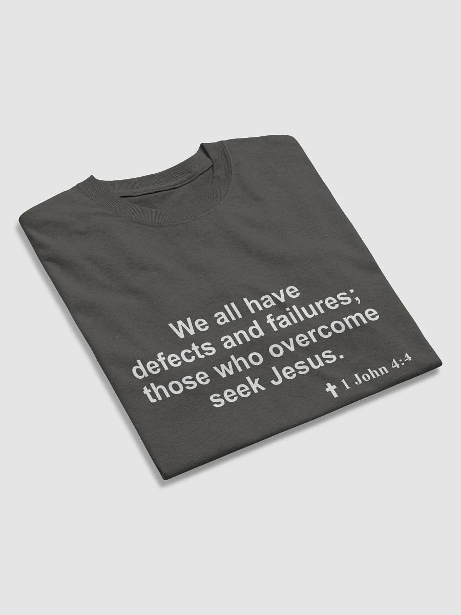 A Christian T-shirt to prompt spiritual conversations: What does the Bible say about Failure? product image (39)