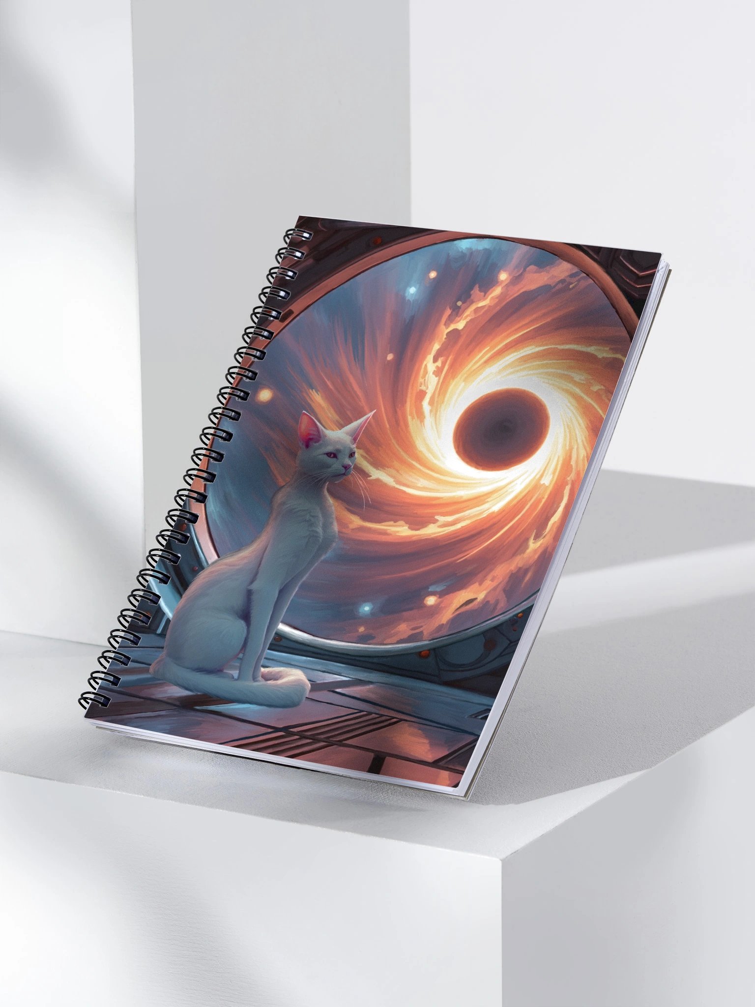 Dark Blackest Light Notebook product image (3)