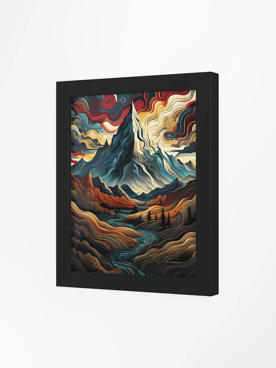 Surreal Mountain Dreamscape Poster product image (4)