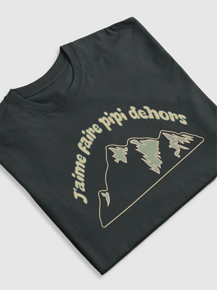 T-shirt "J'aime faire pipi dehors" - Humour et Nature product image (2)