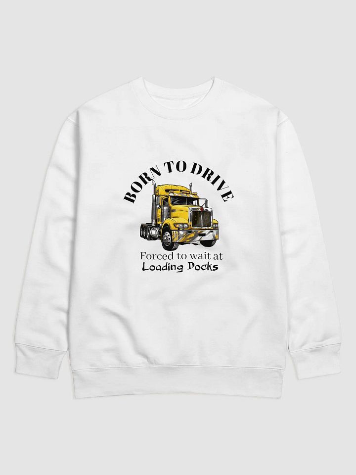 Chrome Dreams Yellow Semi-Truck Sweatshirt product image (2)