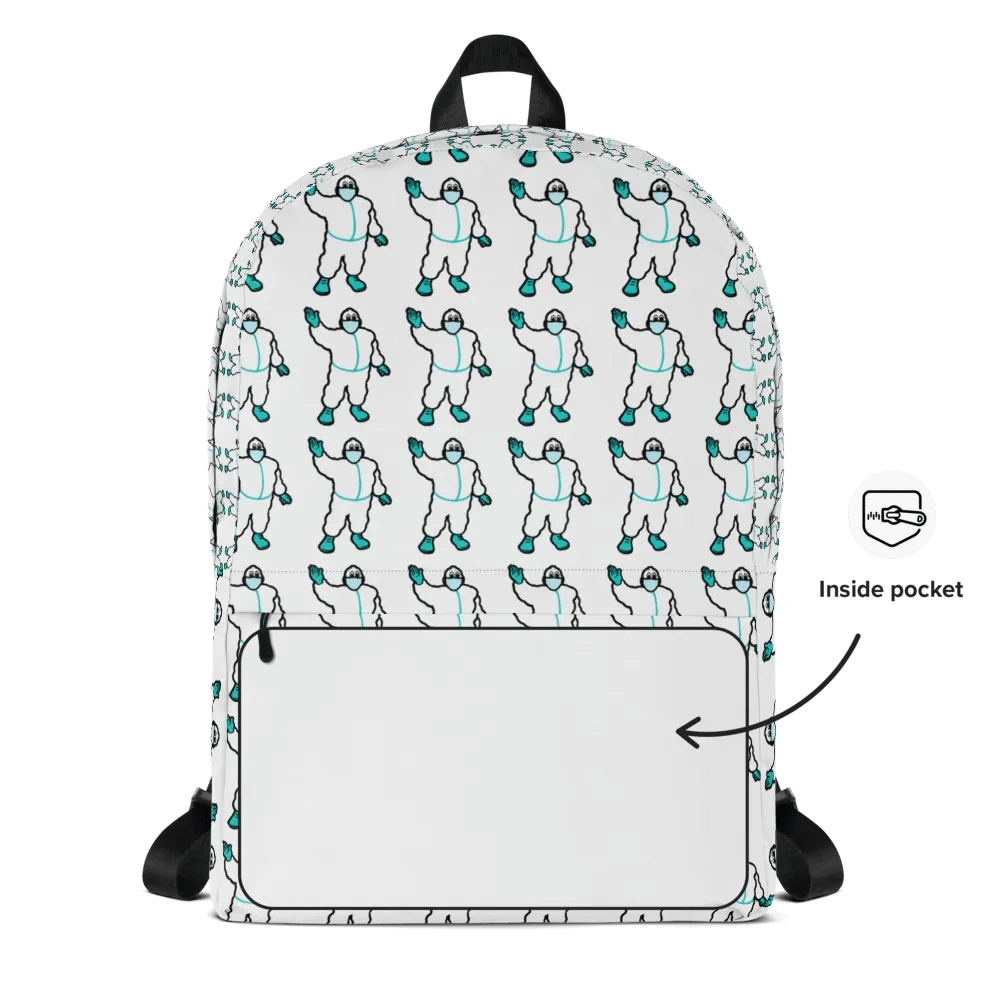Dr Bibendum All-Over Print Backpack product image (8)