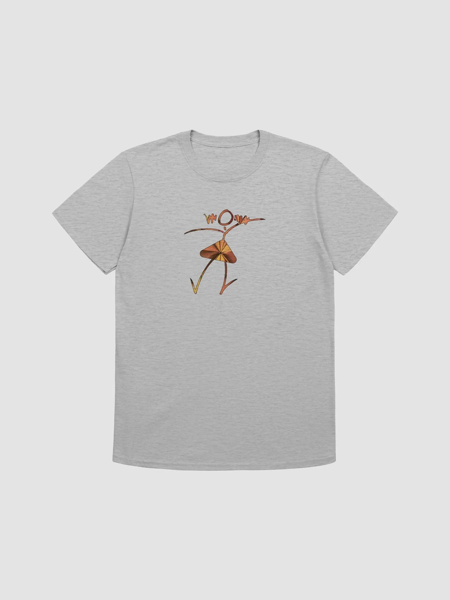 Dynamic Gold Abstract Unisex T-Shirt product image (1)