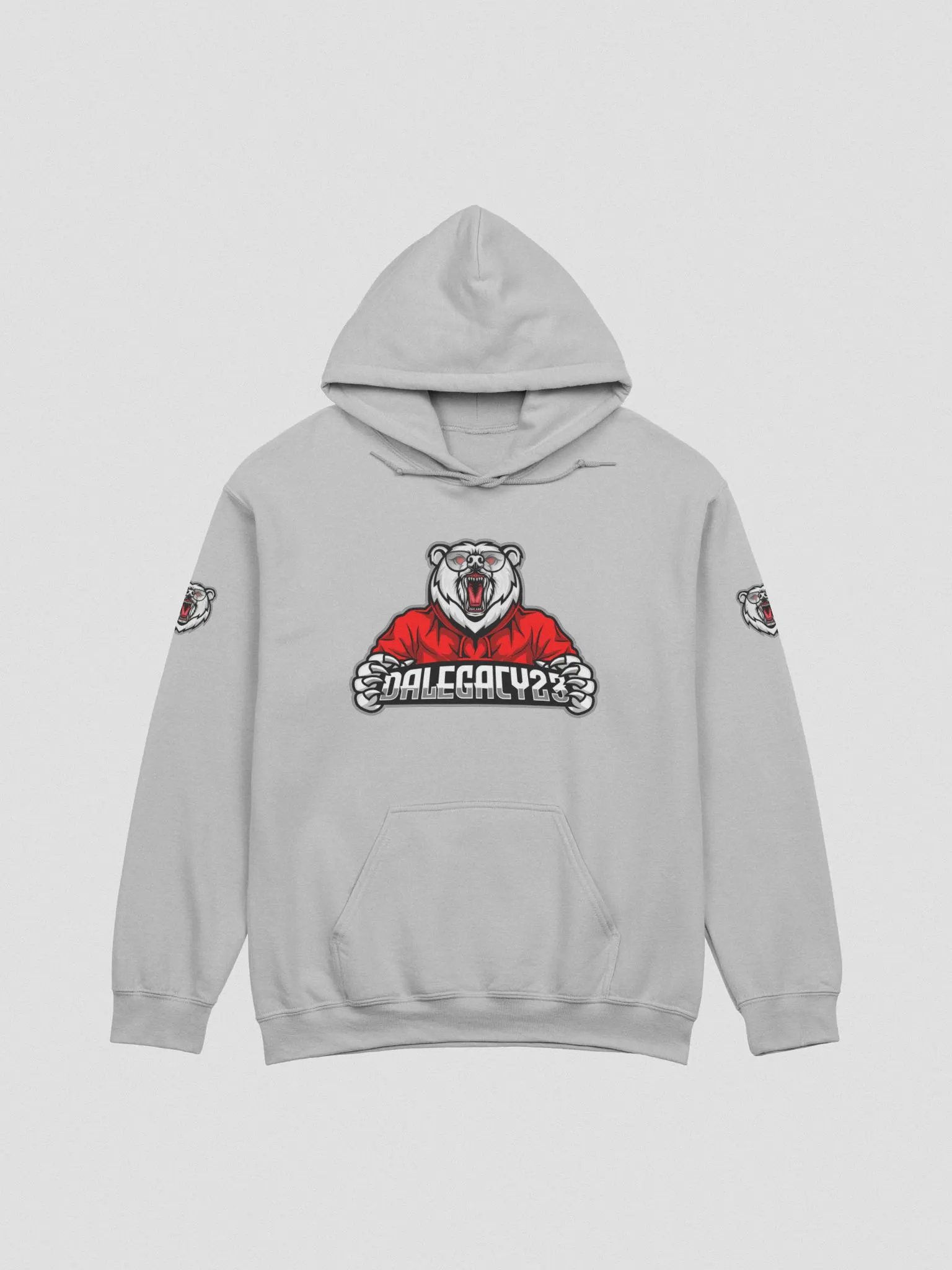 DaLegacy23 White Logo Hoodie product image (2)