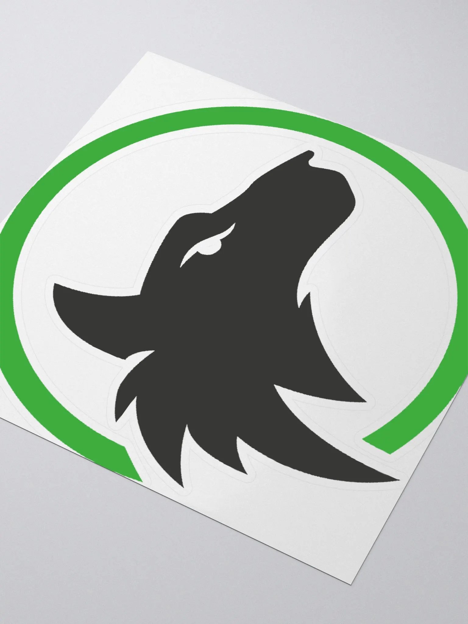 ScruffyWolf v1 Sticker product image (3)