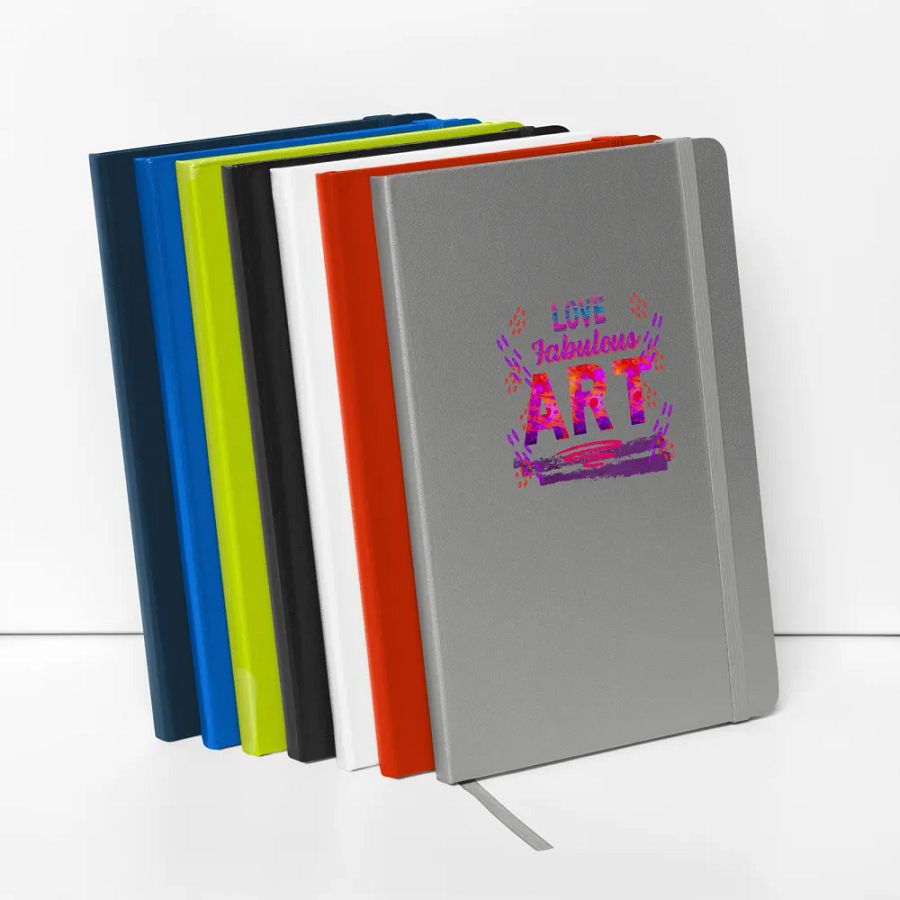 Vibrant Love ART Hardcover NotebookArt Lover's Delight Hardcover Notebook for art students moms daughters friends art teachers product image (2)