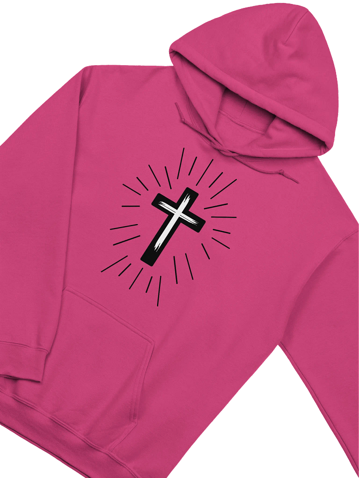 Brushstroke Cross Classic Hoodie product image (2)