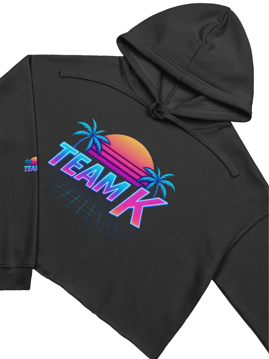 Team K 1980's Crop Hoodie product image (25)