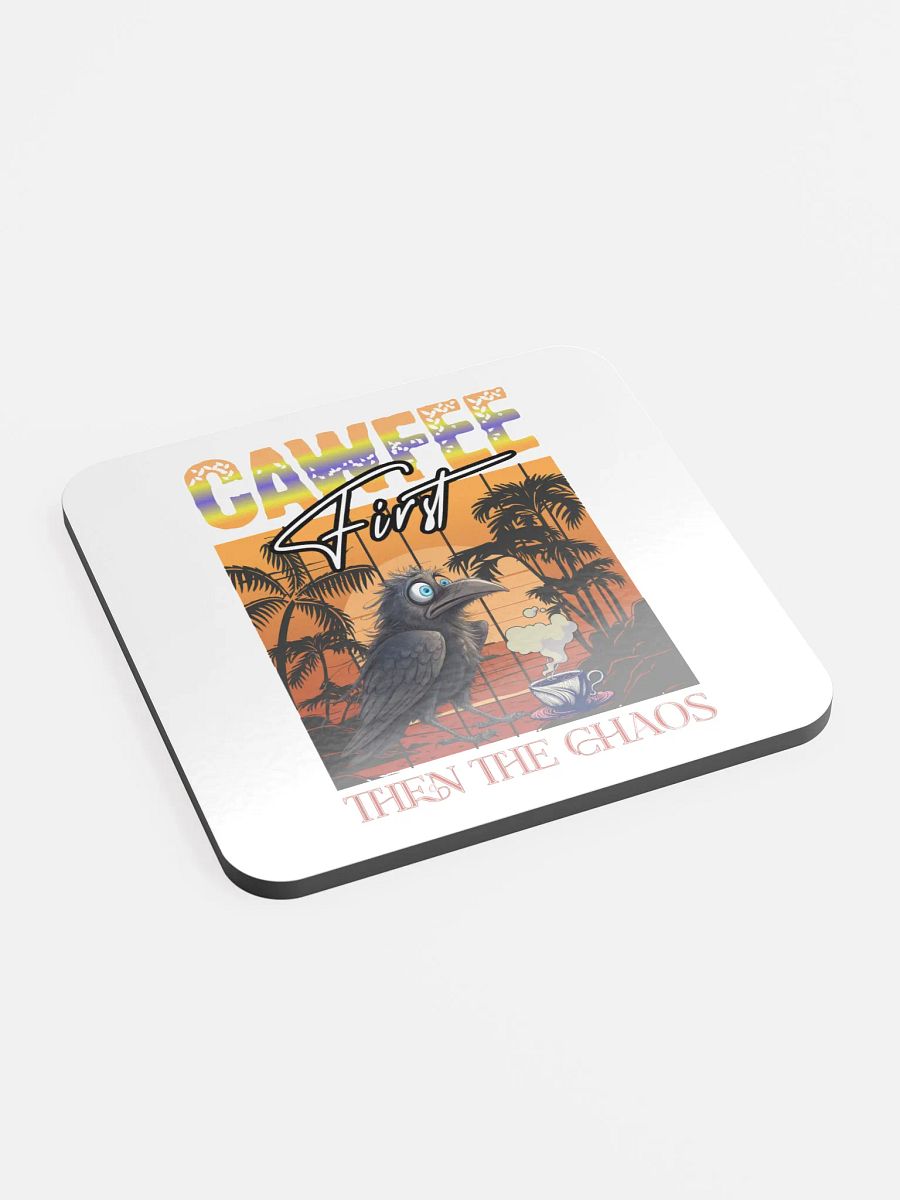 Cawfee First Then The Chaos Ravens Brew Coaster Set product image (3)