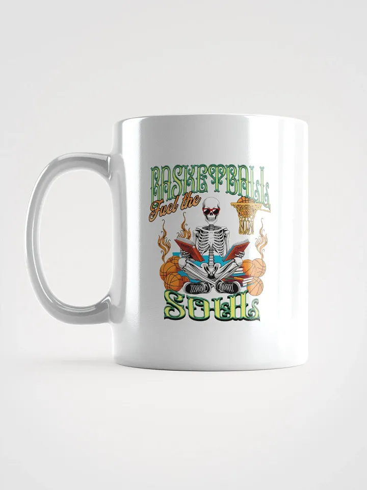 Basketball Fuel The Soul Skeleton Hoops Mug product image (1)