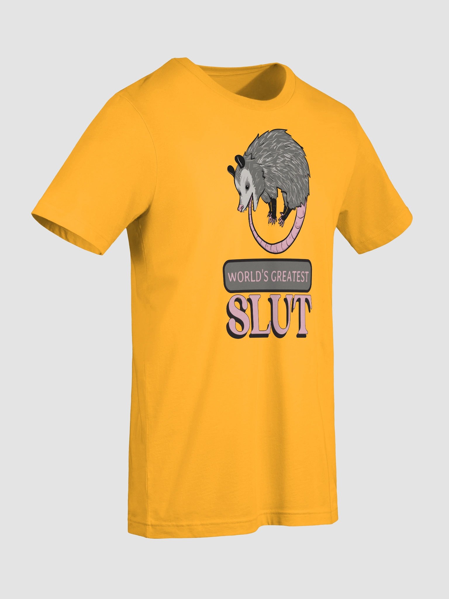 World's greatest possum supersoft t-shirt product image (29)