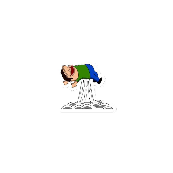 Blast Off Mijo Die-Cut Magnet product image (1)