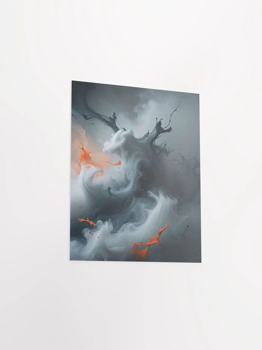 Vivid Smoke Swirls Poster product image (24)