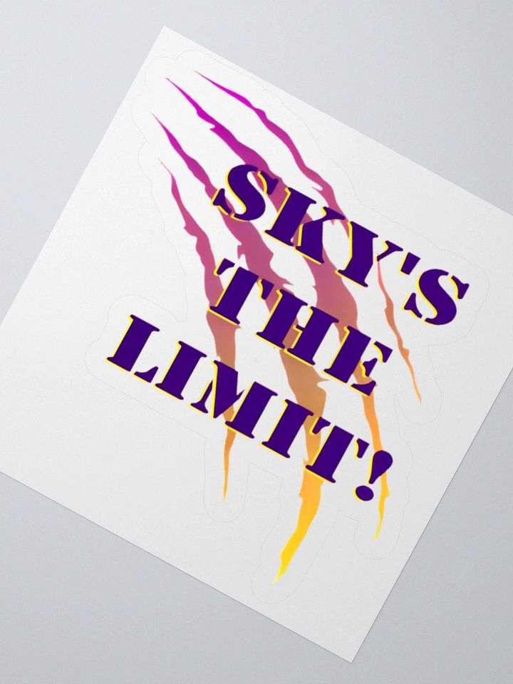 Sky's Claw Marks of Ambition Stickers product image (4)