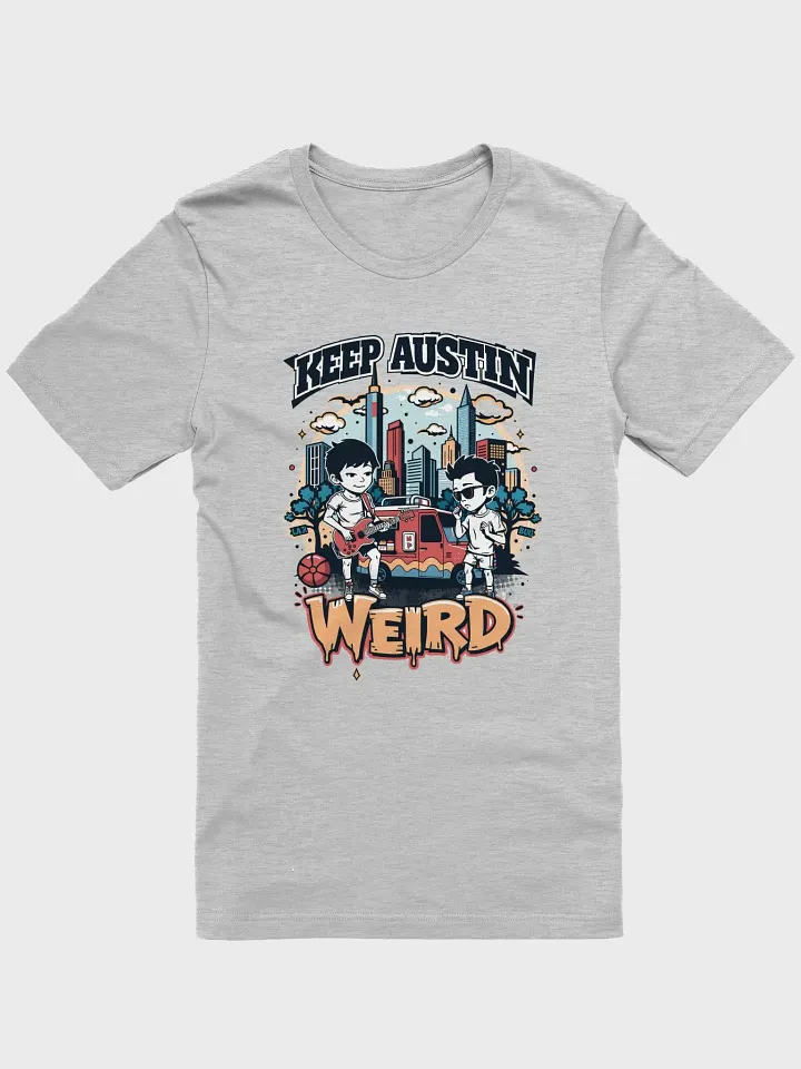 Keep Austin Weird Music Duo T-Shirt product image (2)