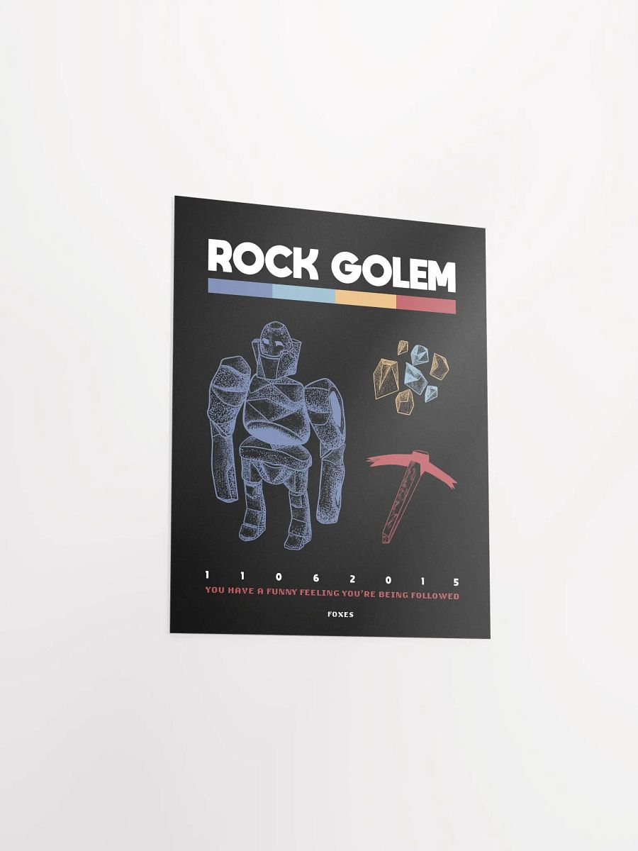 Rock Golem - Poster product image (3)