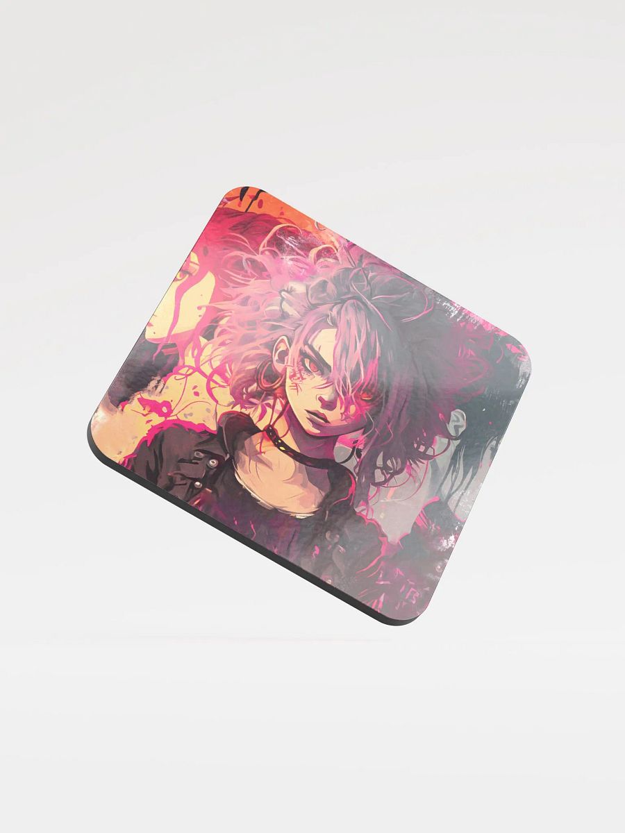 Ay B*tch Glossed Cork Coaster product image (1)