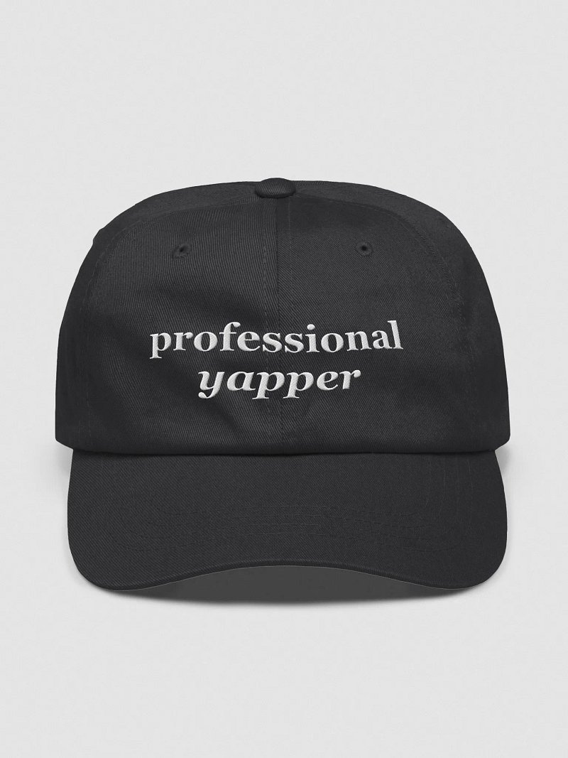 Professional Yapper Embroidered Baseball Cap