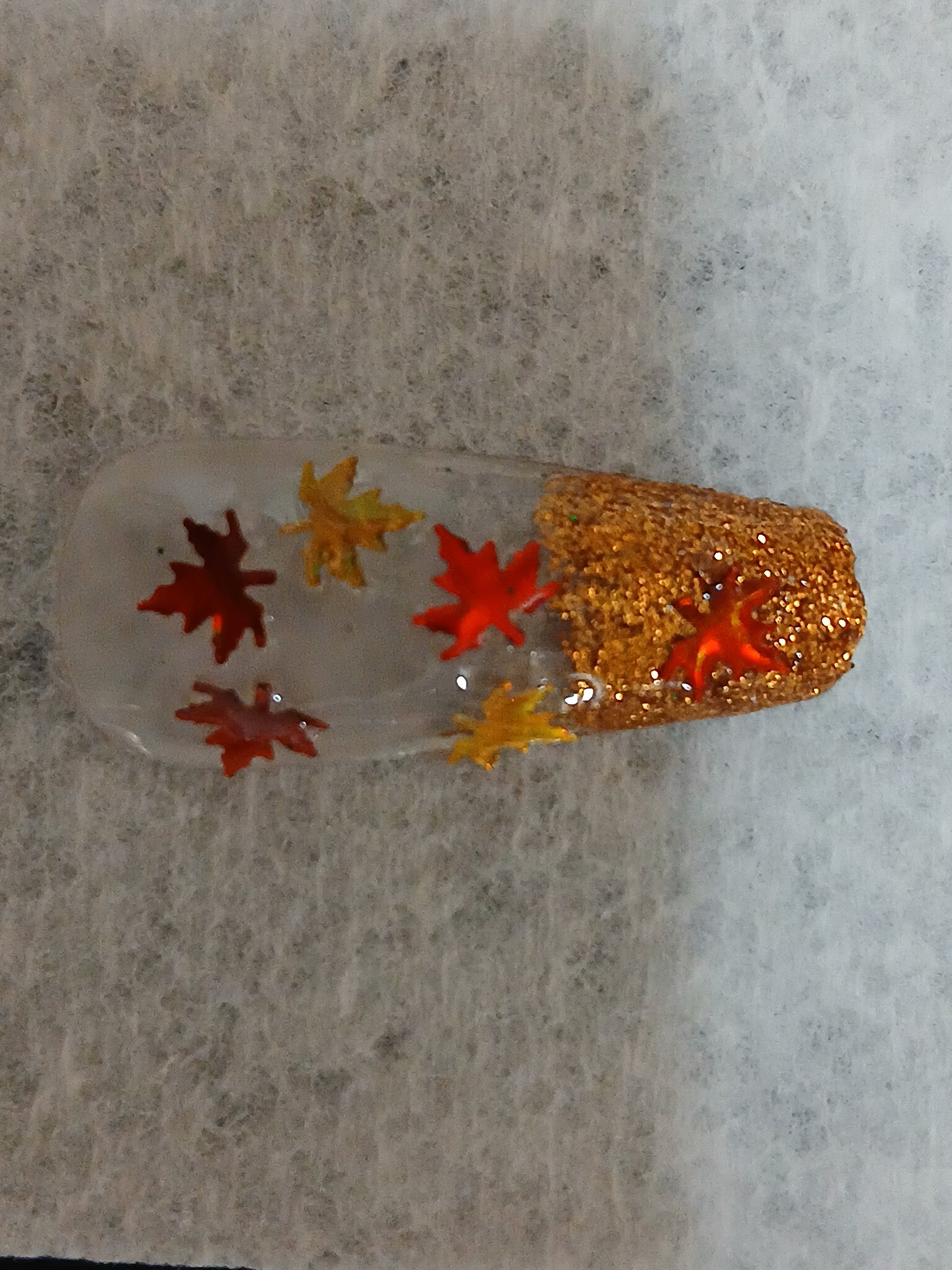 Fall Leaf Nail Design product image (2)