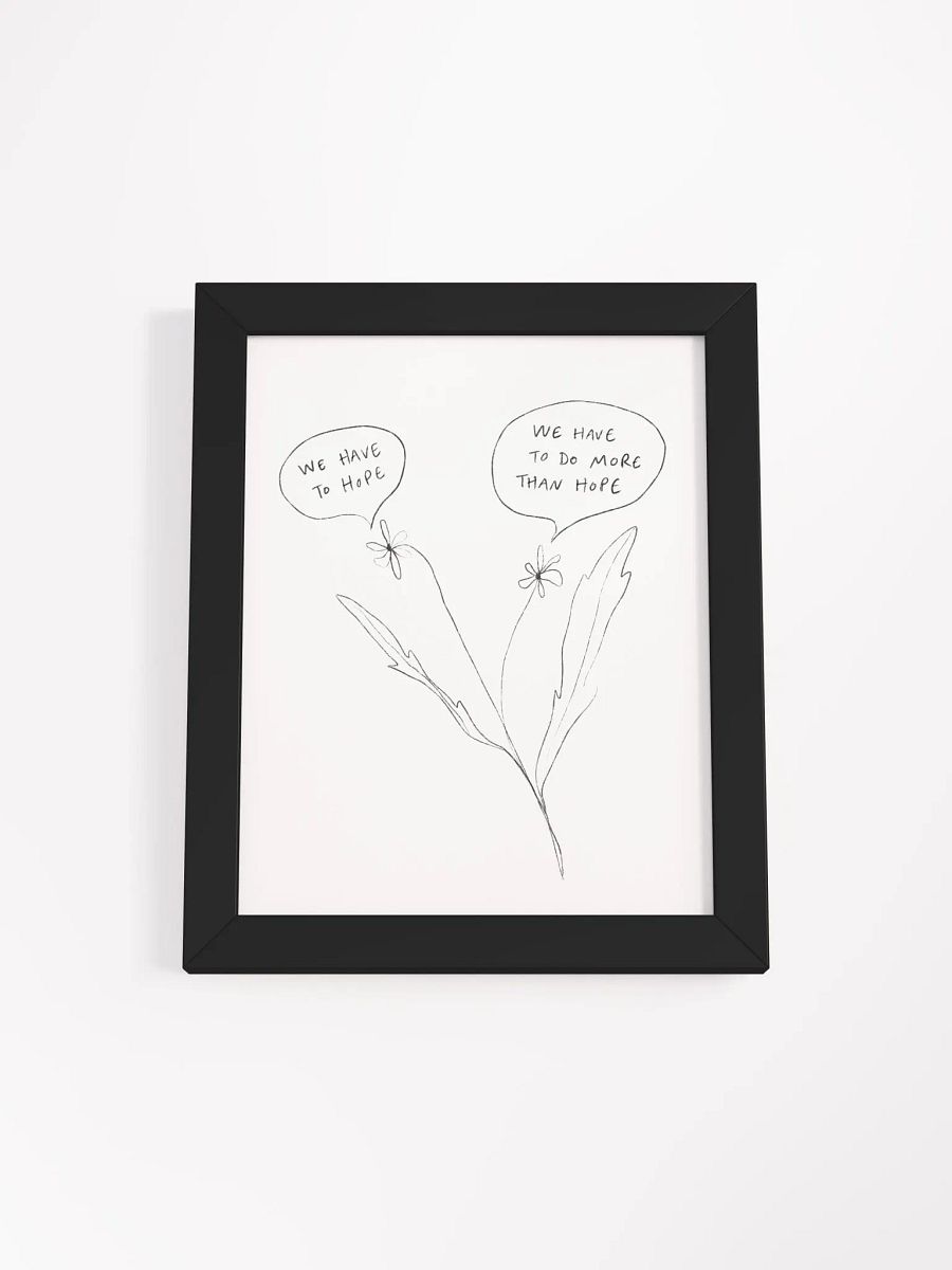 More Than Hope Framed Art Print product image (1)