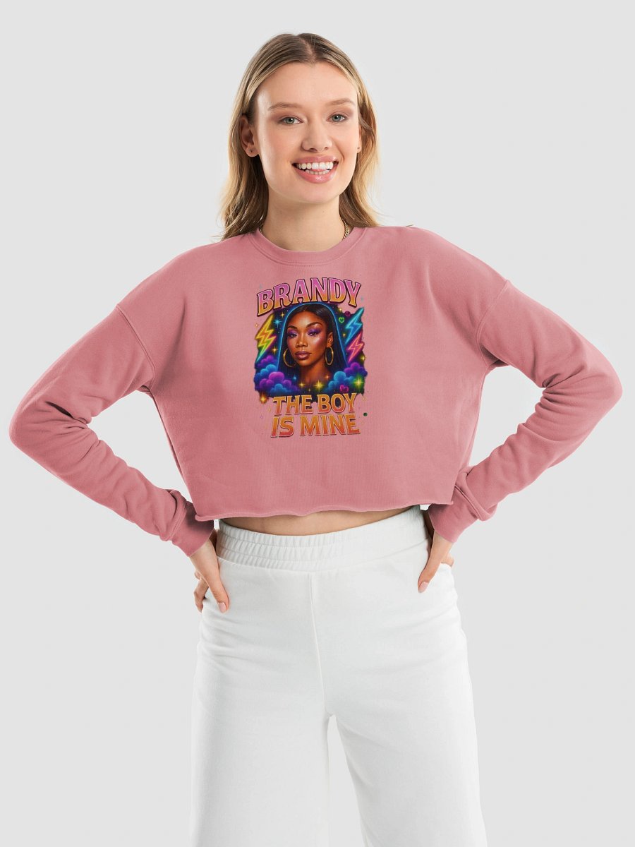 Brandy Vibrant Muse Crop Sweatshirt product image (18)