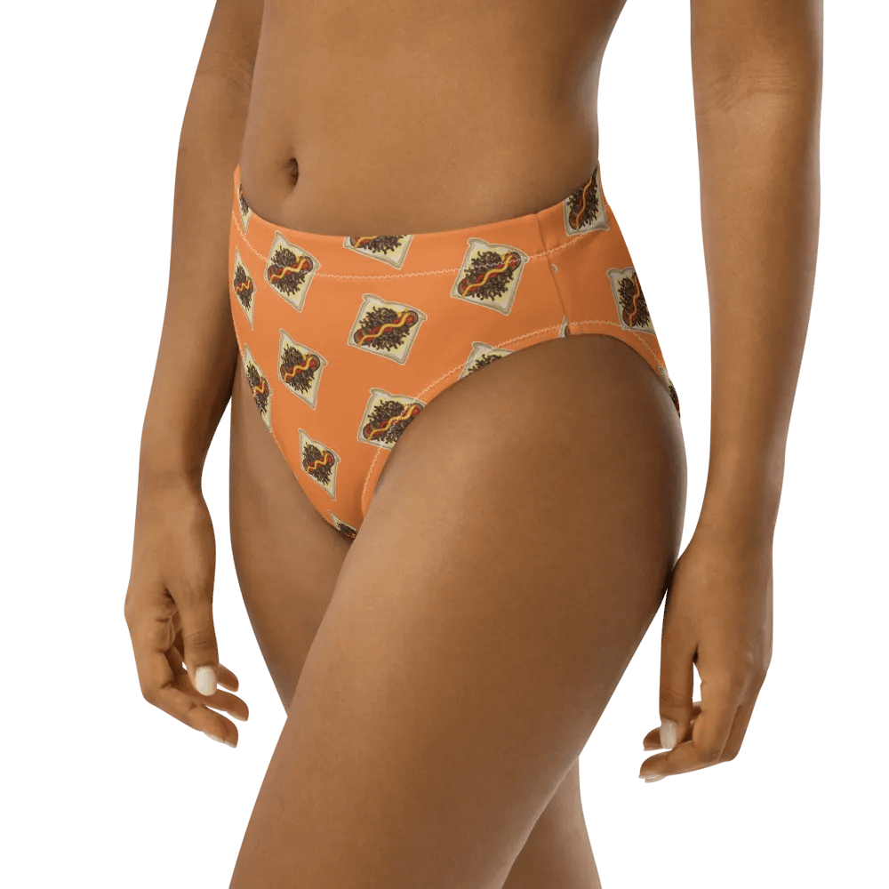 Snags - All-Over Print Recycled High Waisted Bikini Bottom product image (7)