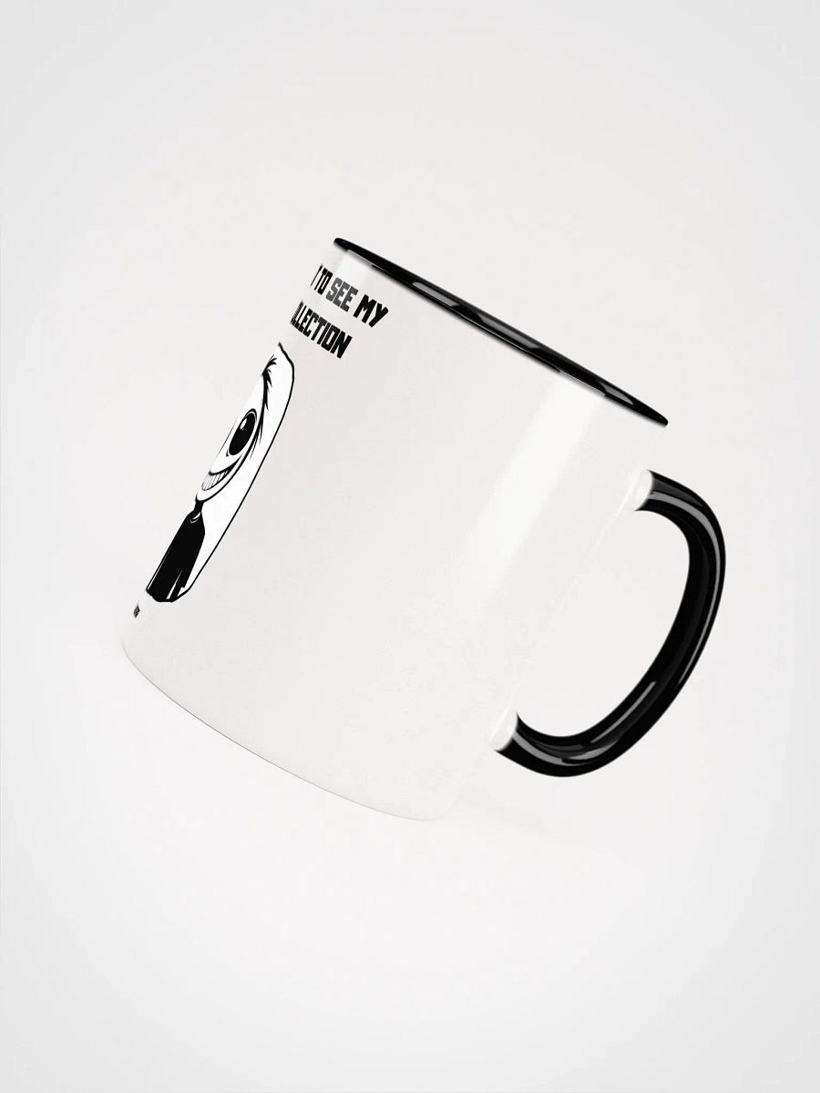 I know you want to see my Board Game Collection | White Ceramic Mug with color on the inside product image (45)