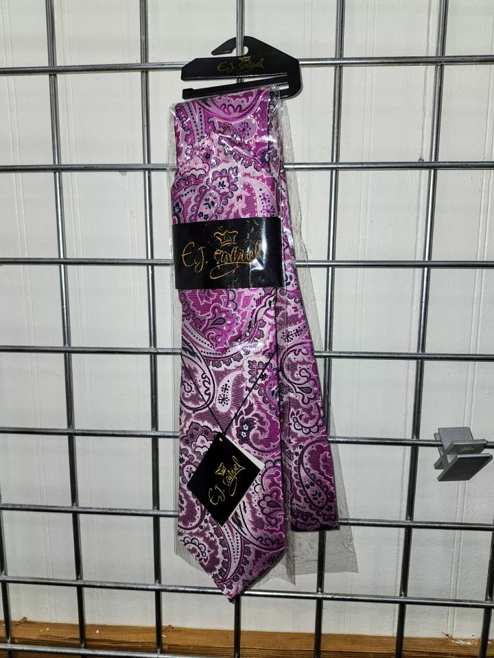 Designer Men's Silk Tie Multicolor print product image (2)