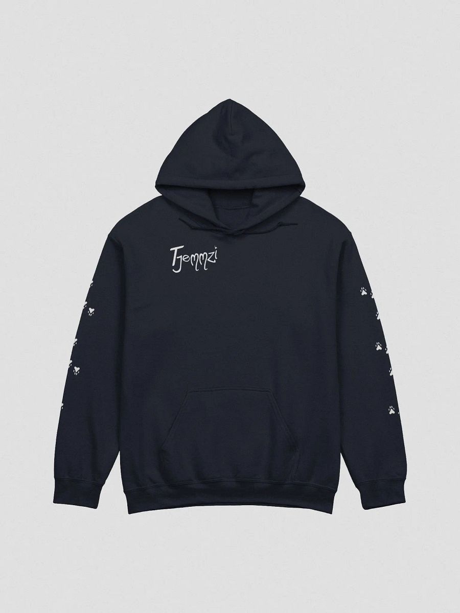 Pawprint Sleeve Classic Hoodie (white detail) product image (5)