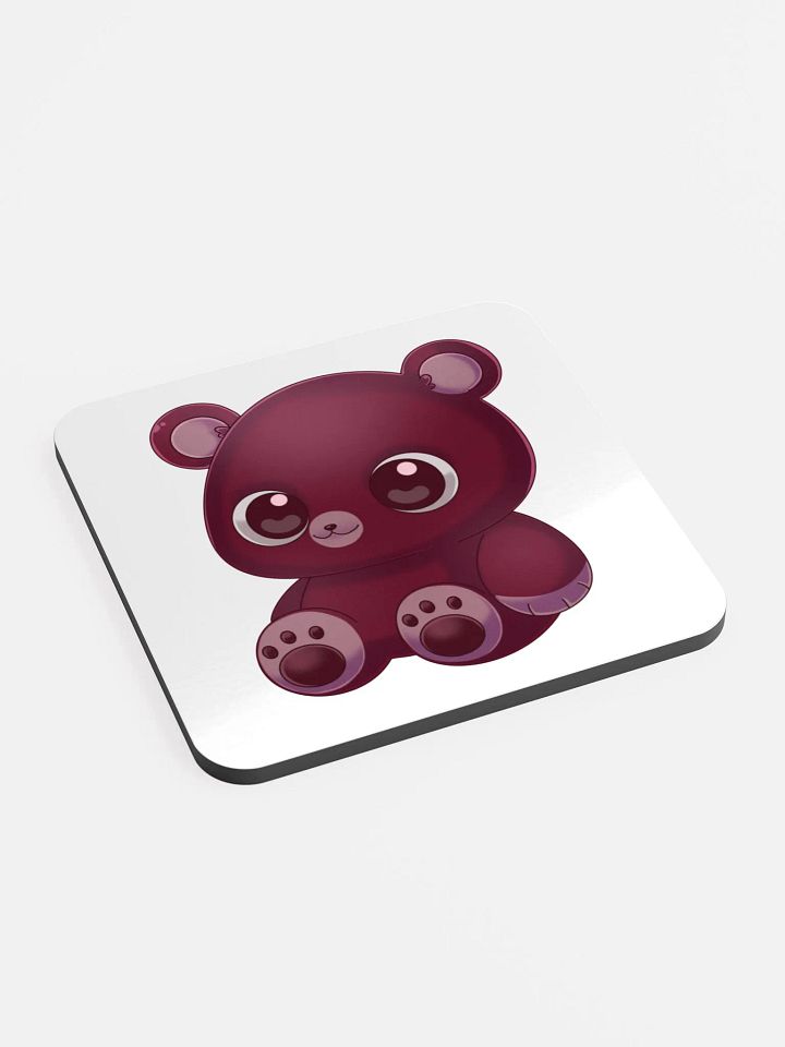 Afro the Bear Cork Coaster product image (2)