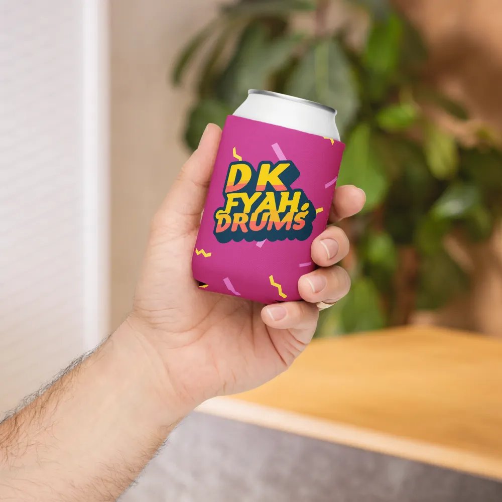 DK Pink 90's Can Koozie product image (3)