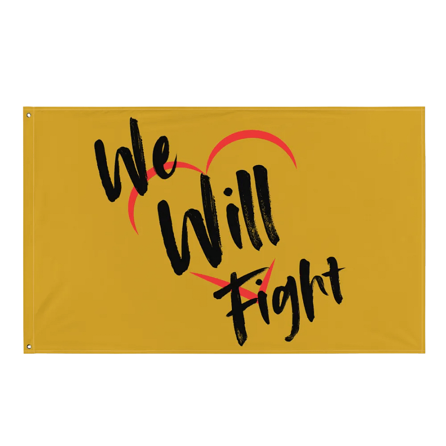 We Will Fight Flag product image (1)