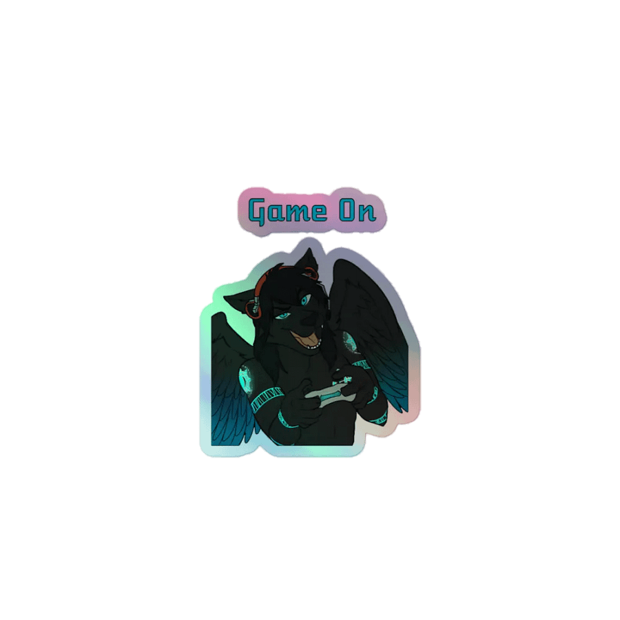 Game On - Holographic Sticker product image (1)