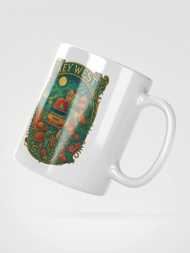 Key West Ceramic Mug with Southernmost Point Buoy product image (4)