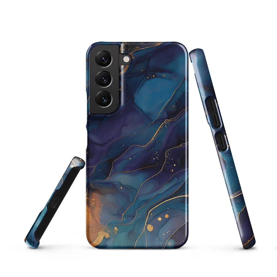 Galaxy Drift Floral Rush Samsung® Snap Case product image (1)