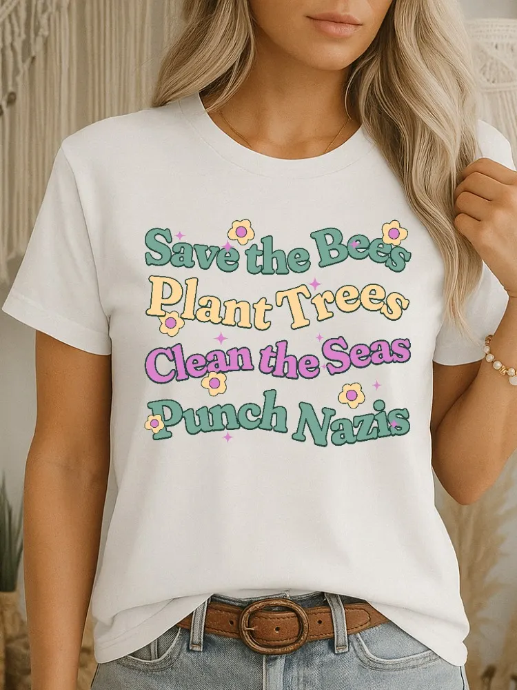 Retro Punch Nazis T-Shirt product image (40)
