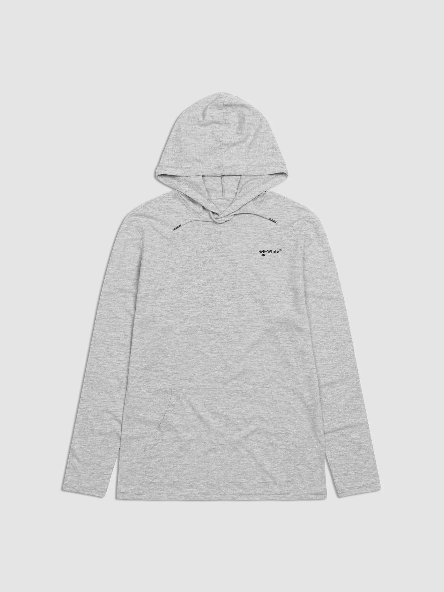 On White hoodie for mom product image (1)
