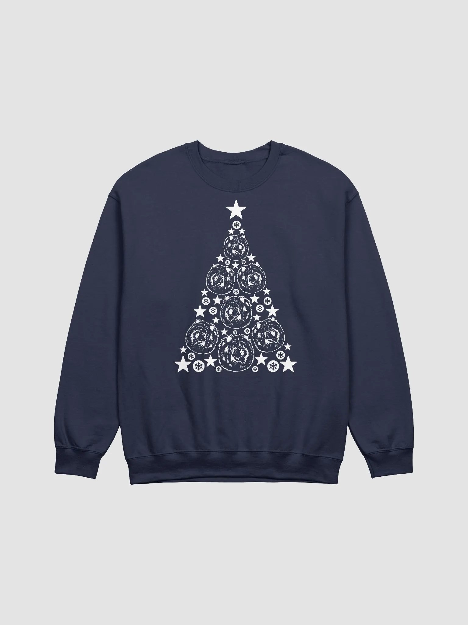 Chow Chow Christmas Tree Sweatshirt Design for Chow Chow Paw-rents product image (18)