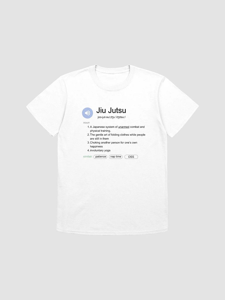 Definition of Jiu Jitsu(White edition) product image (1)