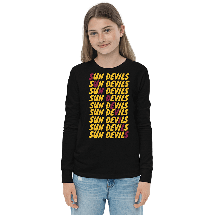 Sun Devil Bryant Vibes - Youth Long Sleeve Tee product image (1)