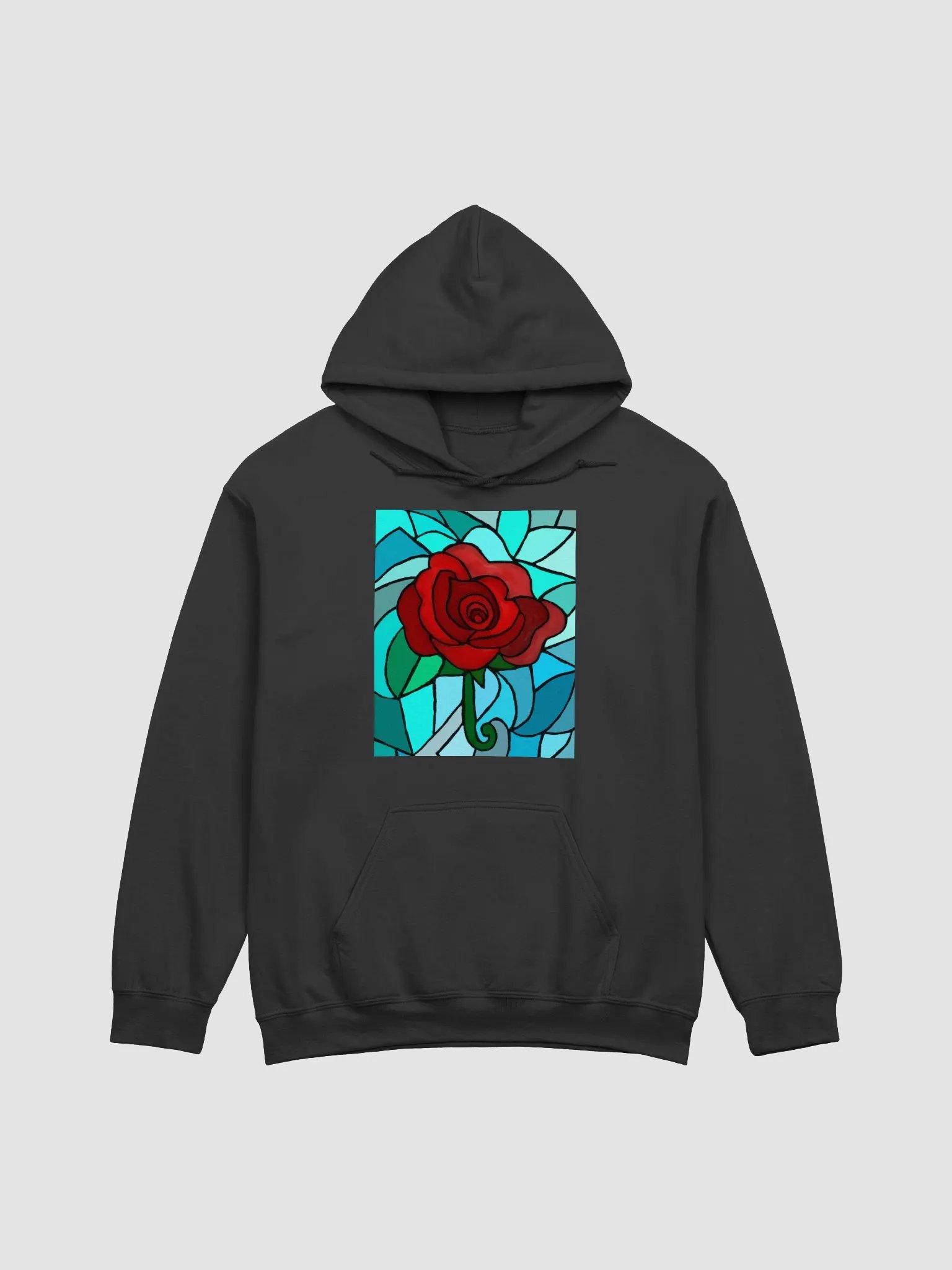 Stained Glass Rose Hoodie product image (3)