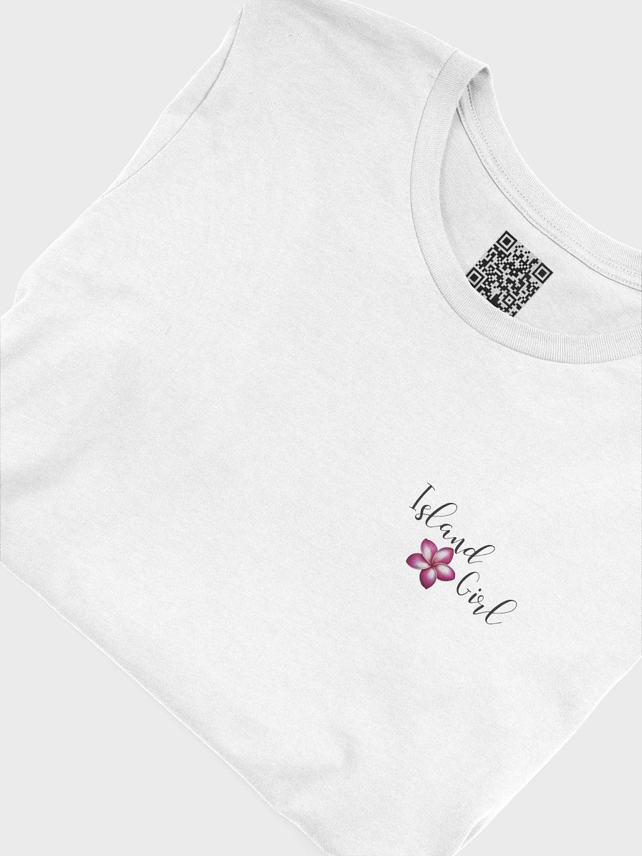 Island Girl Plumeria Paradise T-Shirt - Embrace Your Tropical Vacation Memories product image (6)