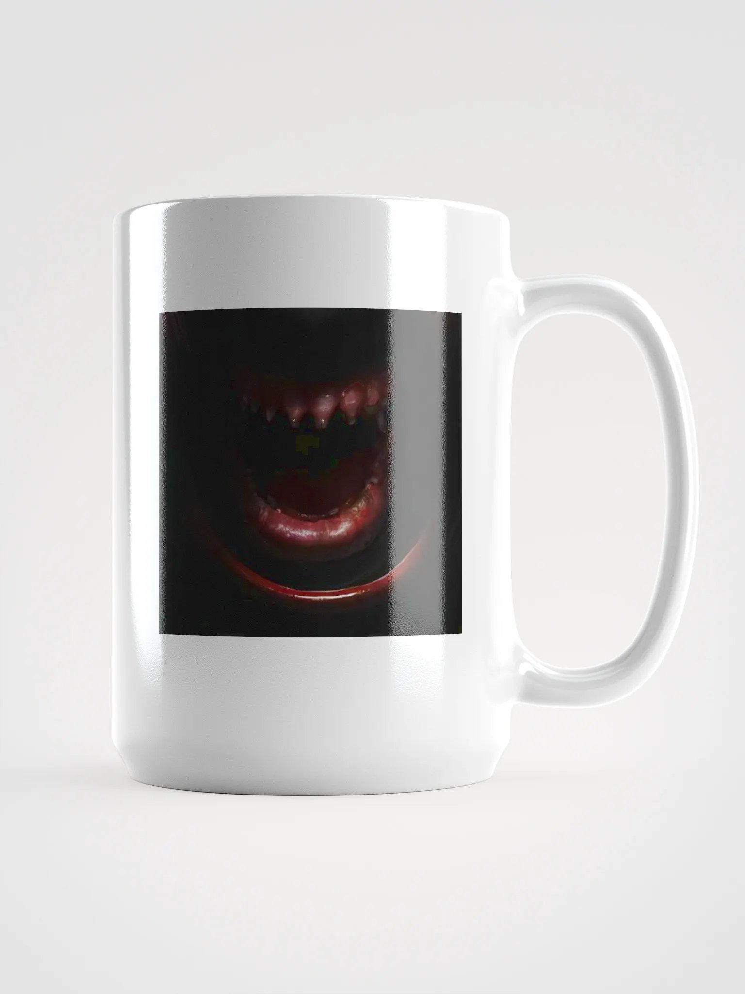 Fierce Bite White Glossy Mug product image (1)