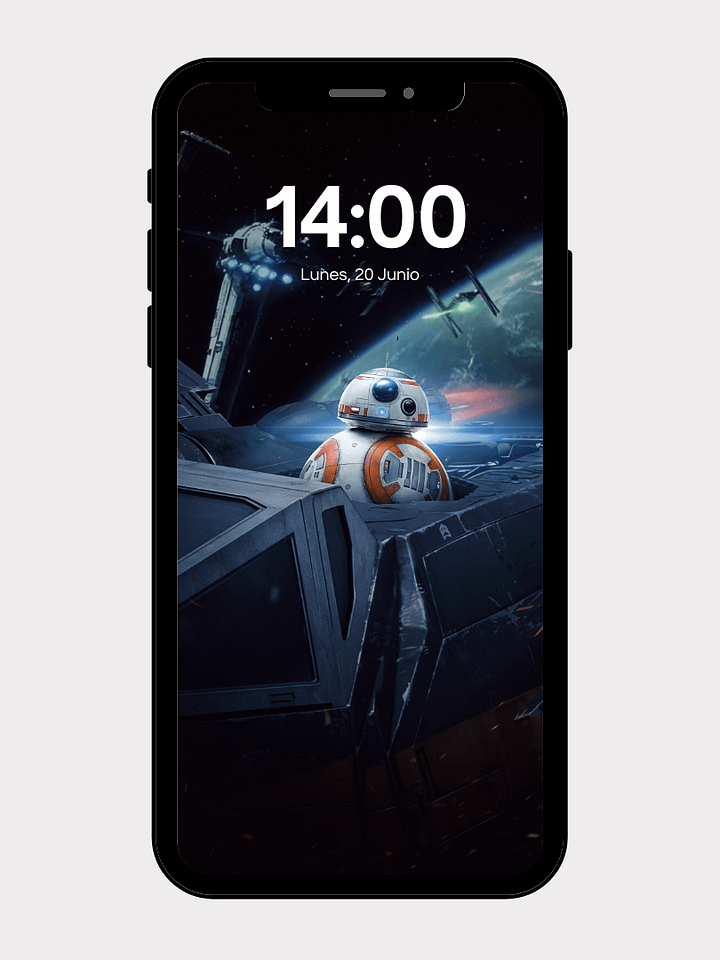 "Star Wars BB-8 & Darth Vader Poster Wallpaper – 4K HD" product image (1)