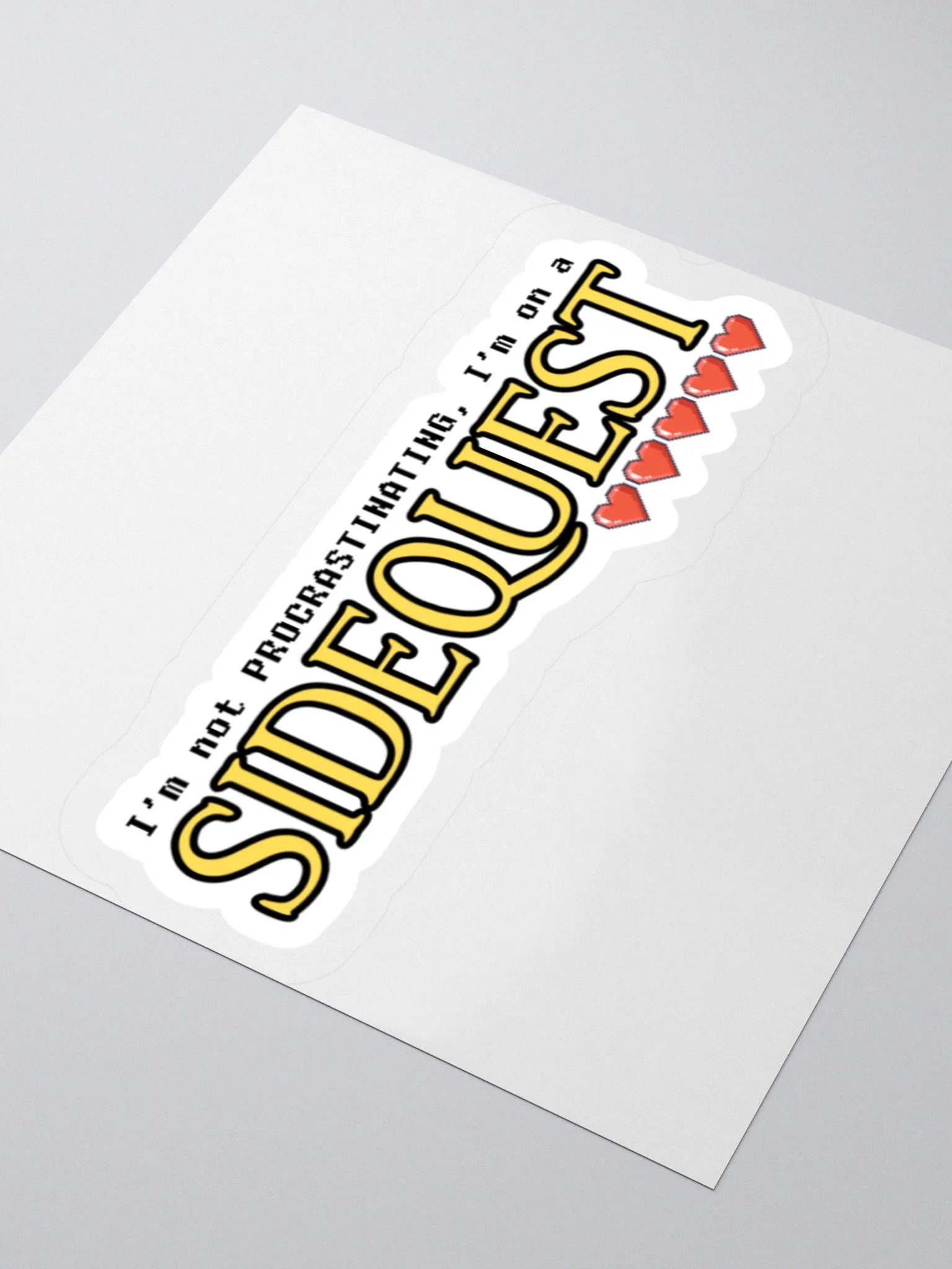 Sidequest Sticker product image (3)