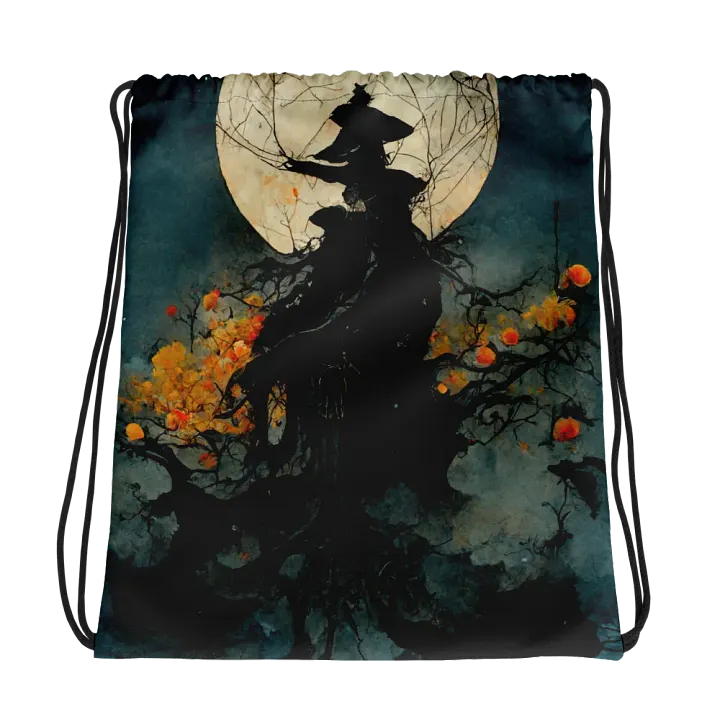 Moonlit Mystique Drawstring Bag product image (1)