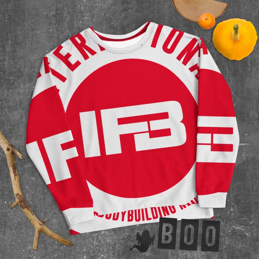 IFBNewsfeed.Org's All-Over Print Recycled Unisex Sweatshirt product image (6)