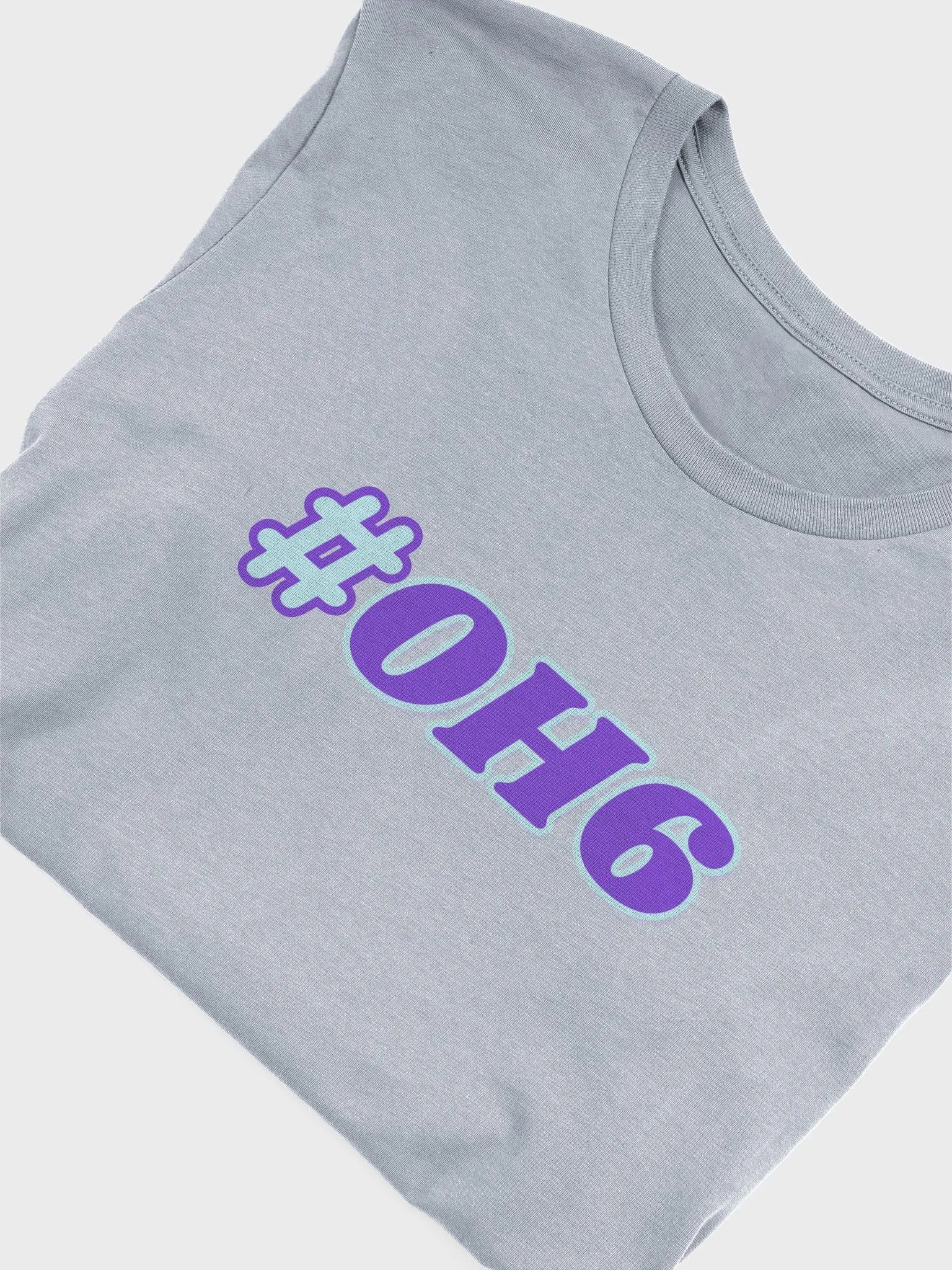 #OH6 - Purple Text (unisex t-shirt) product image (4)
