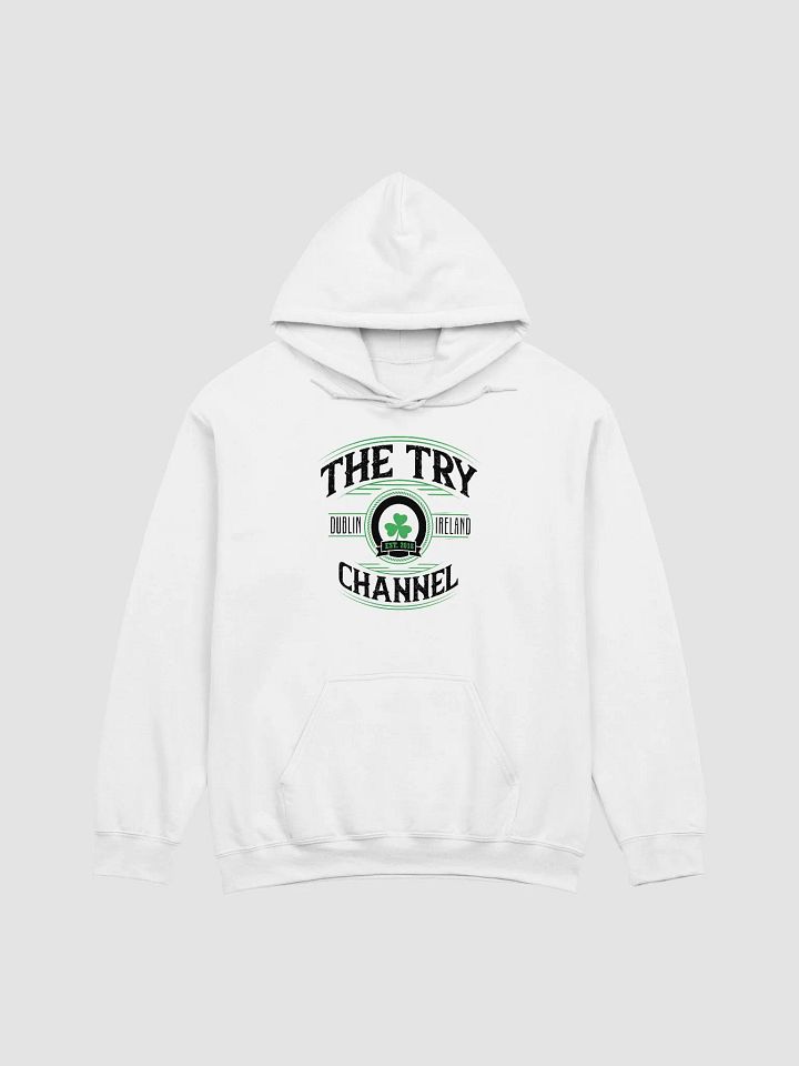 TRY Collegiate Hoodie - Black Design product image (1)