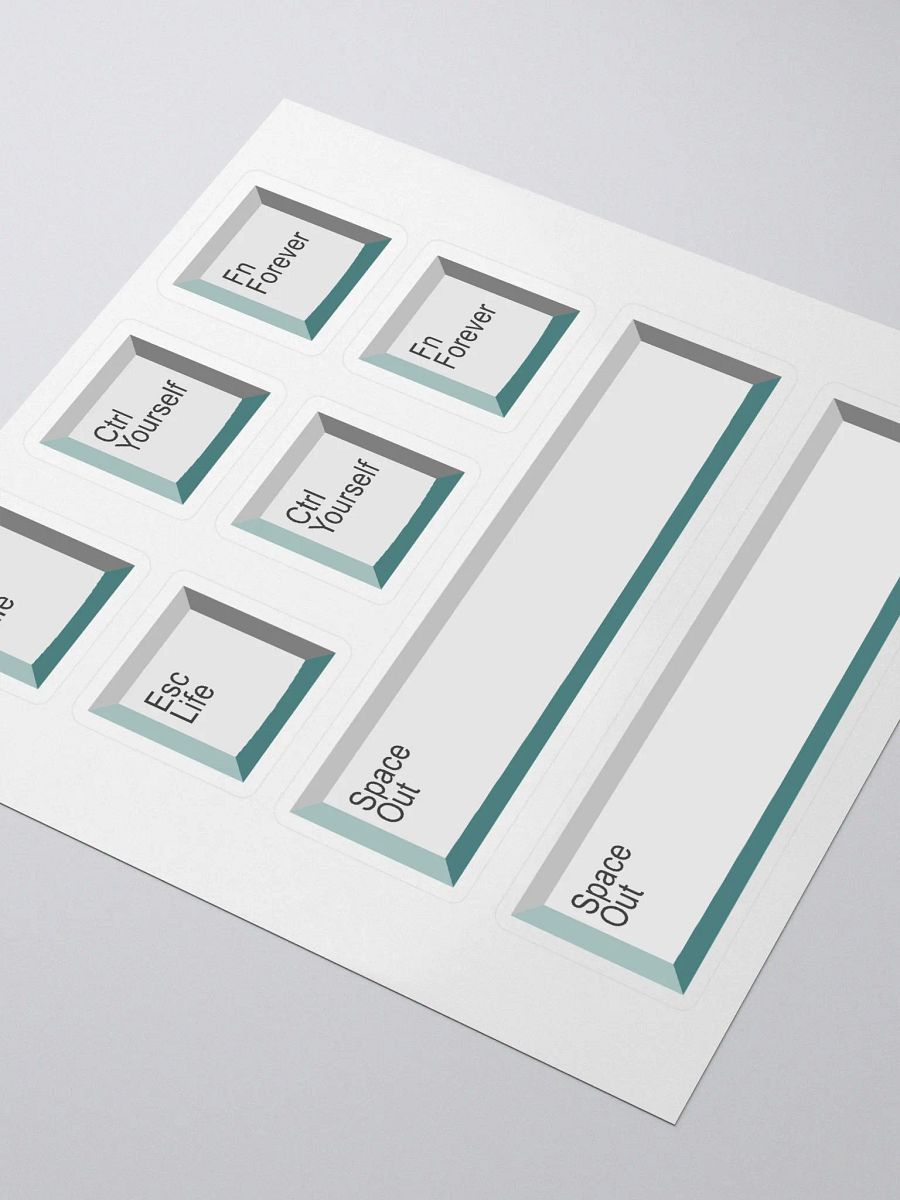Motivational Keyboard Keys - Sticker Set product image (3)